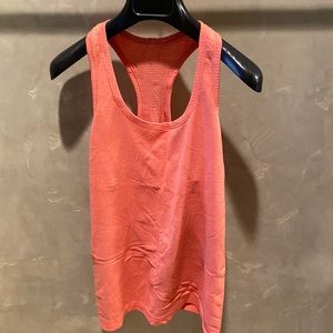 Lululemon coral racer back tank top